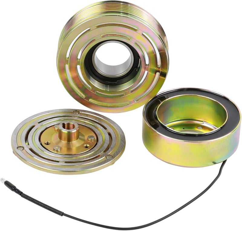 ACTECMAX AC Compressor Clutch Assembly Kit for SD 508 5H14 6PK 12V Serpentine Belt - Image 5